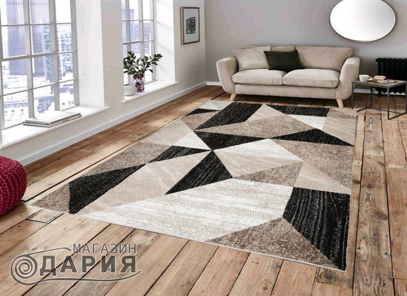 Тъкан килим MAGNOLIA 488 d.beige/d.beige